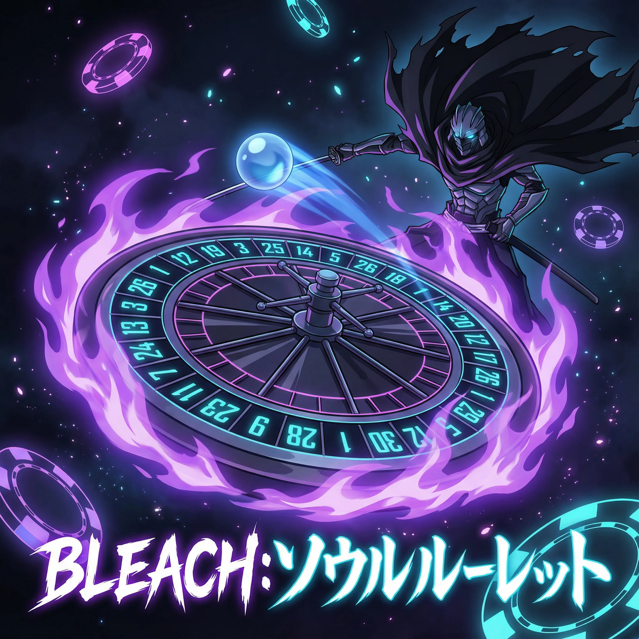 Ruleta europea con bola y números